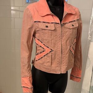 Scotch & Soda Peach Women's Jean Jacket